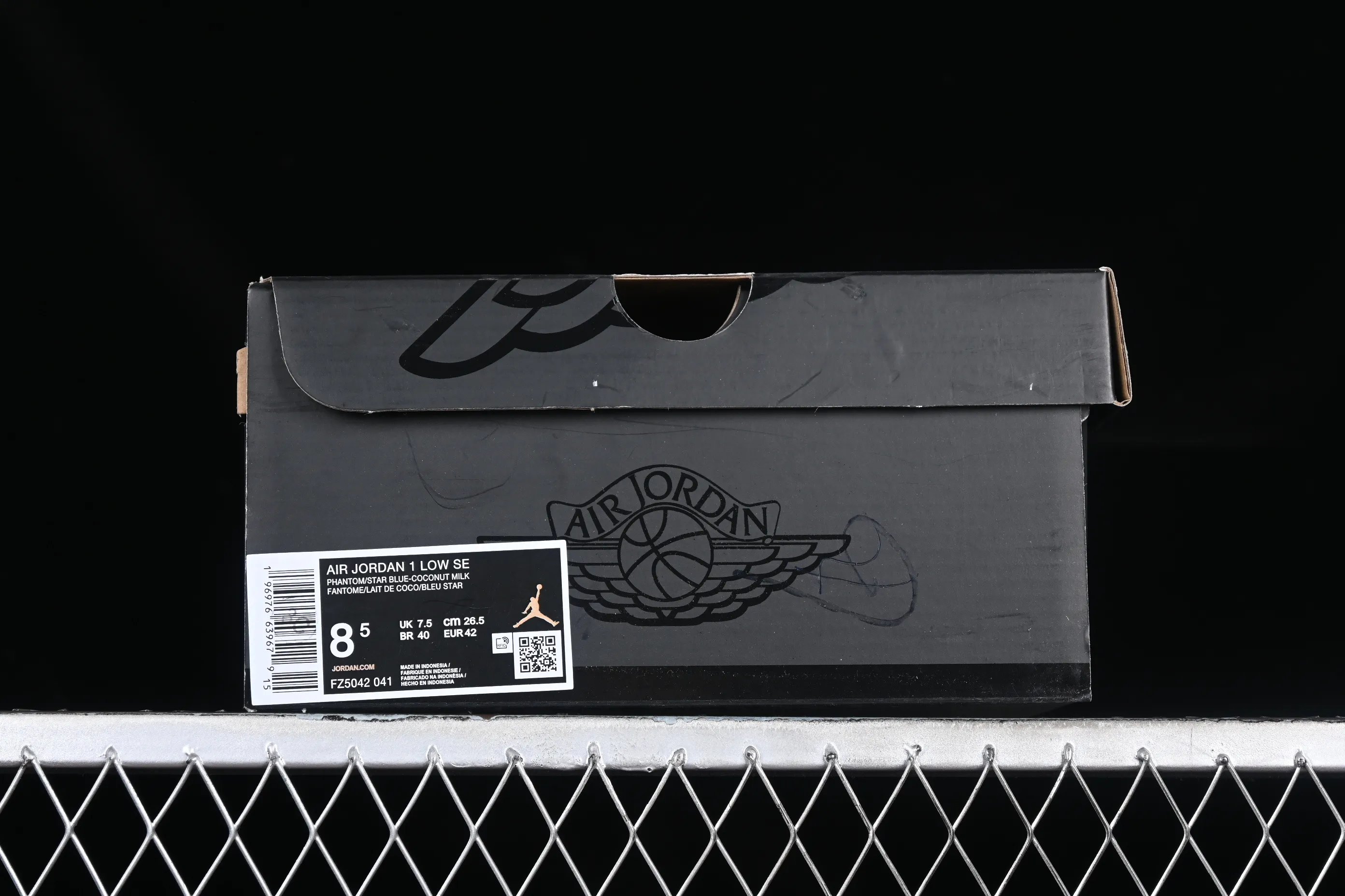 All categories Air Jordan Jordan series basketball shoes Air Jordan 1 Low Air Jordan 1 Low AJ1 Joe 1 Valentine's Day limited denim denim low-bang cultural casual sneakers FZ5042-041